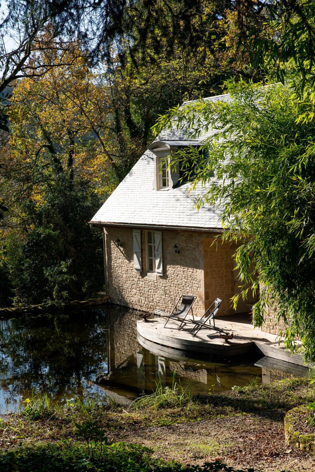 Cabane De La Mesange Auriac-du-Périgord Exteriör bild